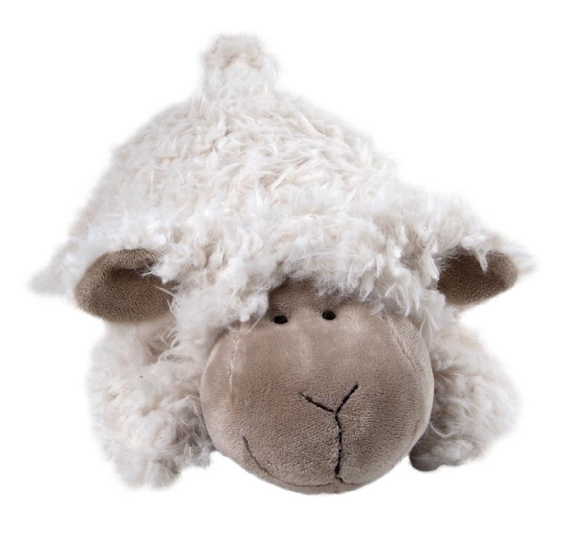 FabaCare Wärmflasche 0,8 L Bettflasche mit Kuscheltier-Überzug