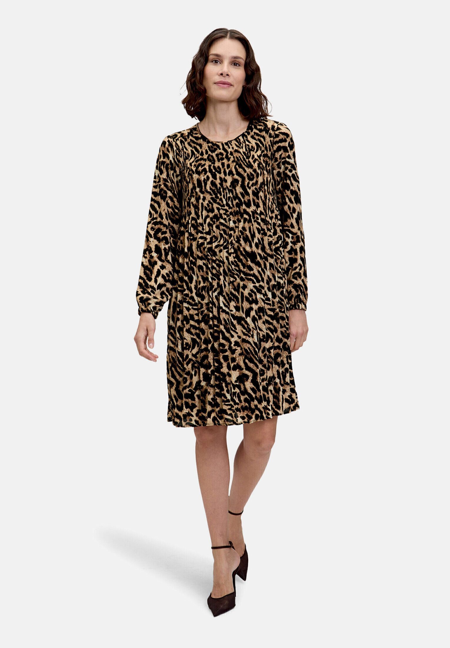 Betty Barclay Plisseekleid Damen langarm