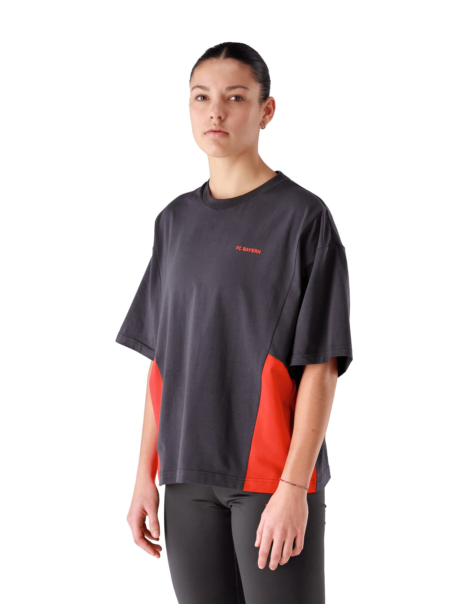 FC Bayern München T-Shirt FC Bayern München I T-Shirt Sports I Damen I Grau