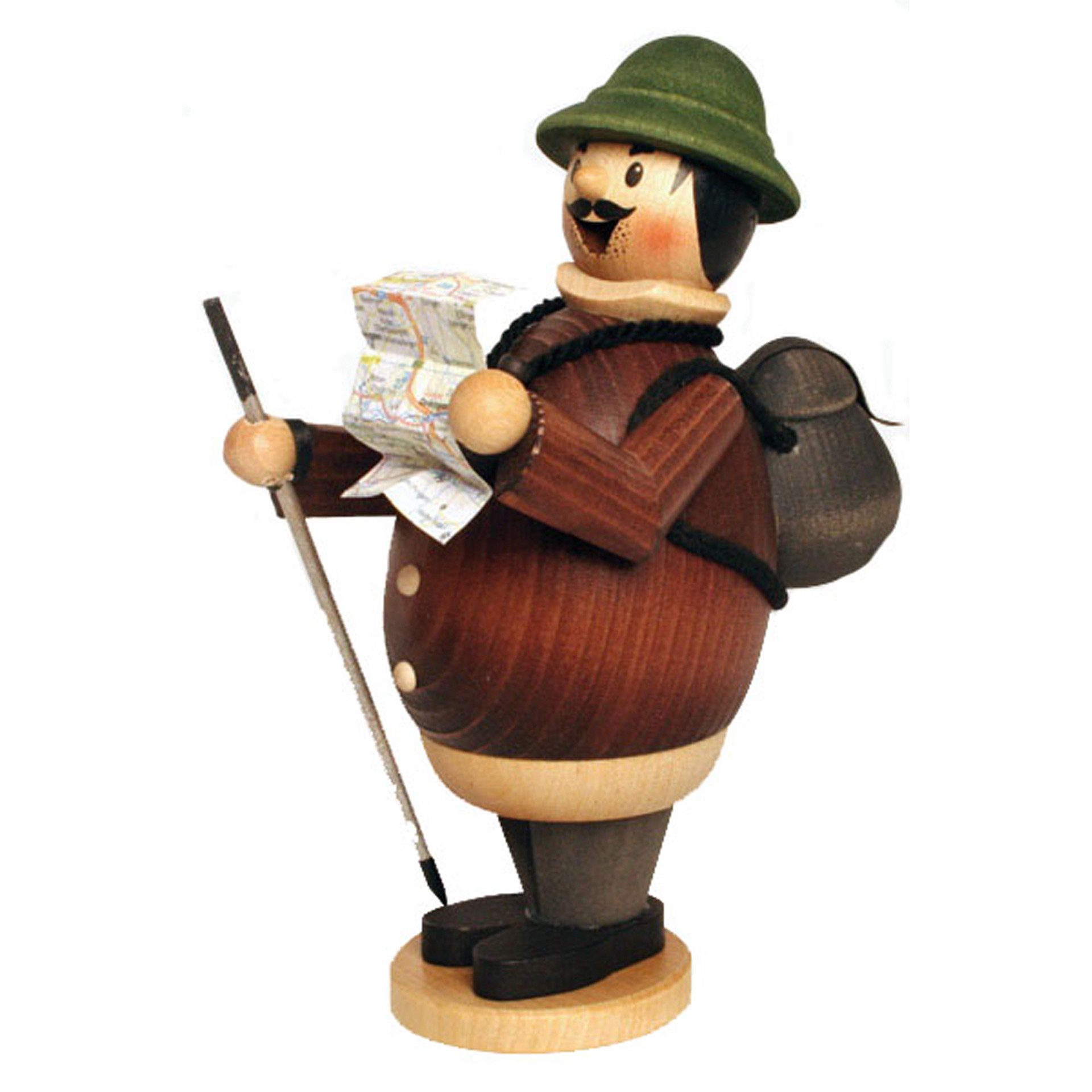 Kuhnert Räuchermännchen Räucherfigur Rauchmann Max Wanderer, (1 St)