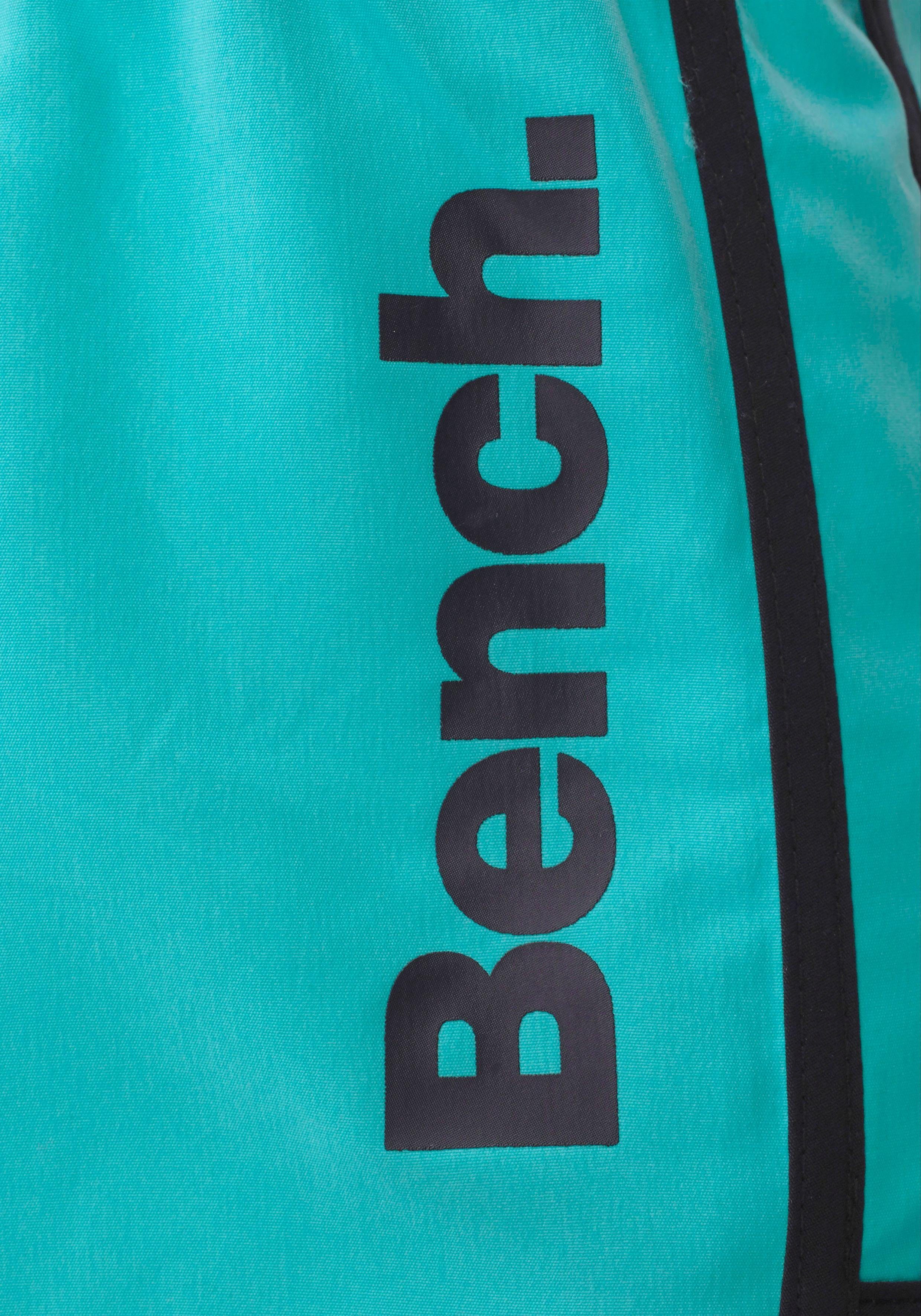 Bench. Badeshorts aus Microfaser, mit Außenkordel, mit Gesäßtasche, mit Klettverschluss