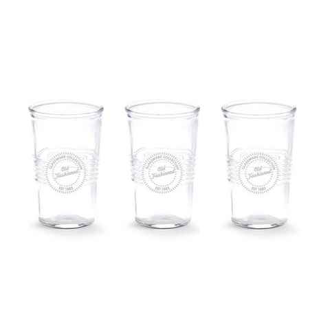 Neuetischkultur Gläser-Set Trinkgläser 3er-Set Old fashioned, Glas, Saftglas Wasserglas