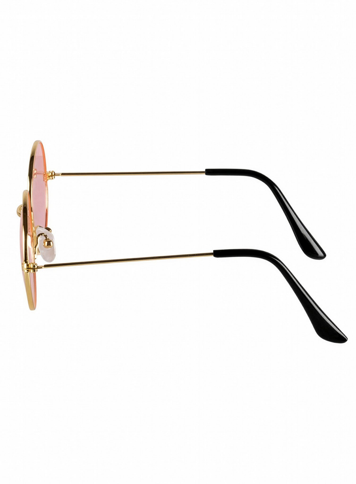 Widdmann Hippie-Kostüm Hippie Accessoire-Set - Schmuck für Fasching & Kar, Blumiges Schmuckset für Hobos und Blumenkinder