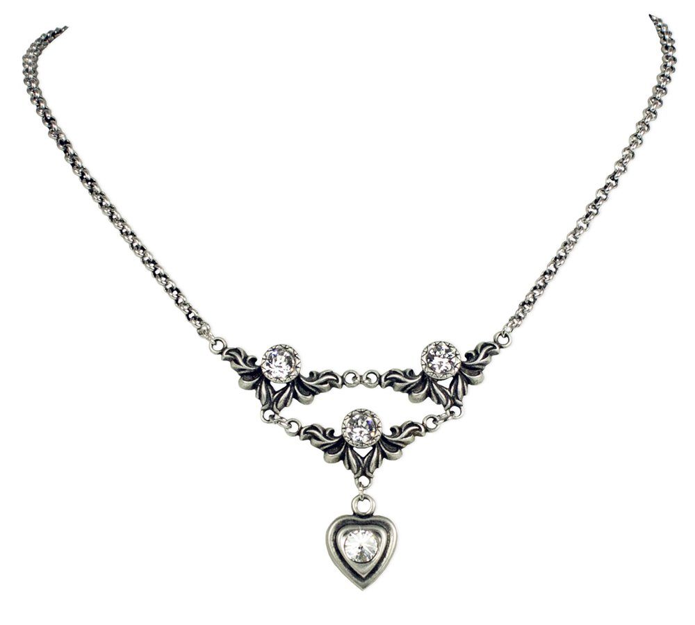 Kette mit Anhänger Halskette "Isabel" mit günstig online kaufen