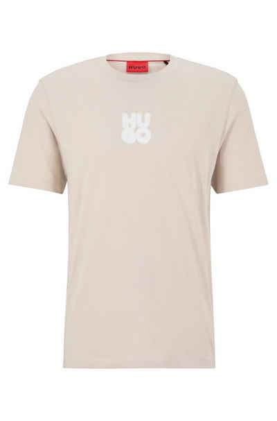 HUGO T-Shirt Herren T-Shirt DECALI (1-tlg)