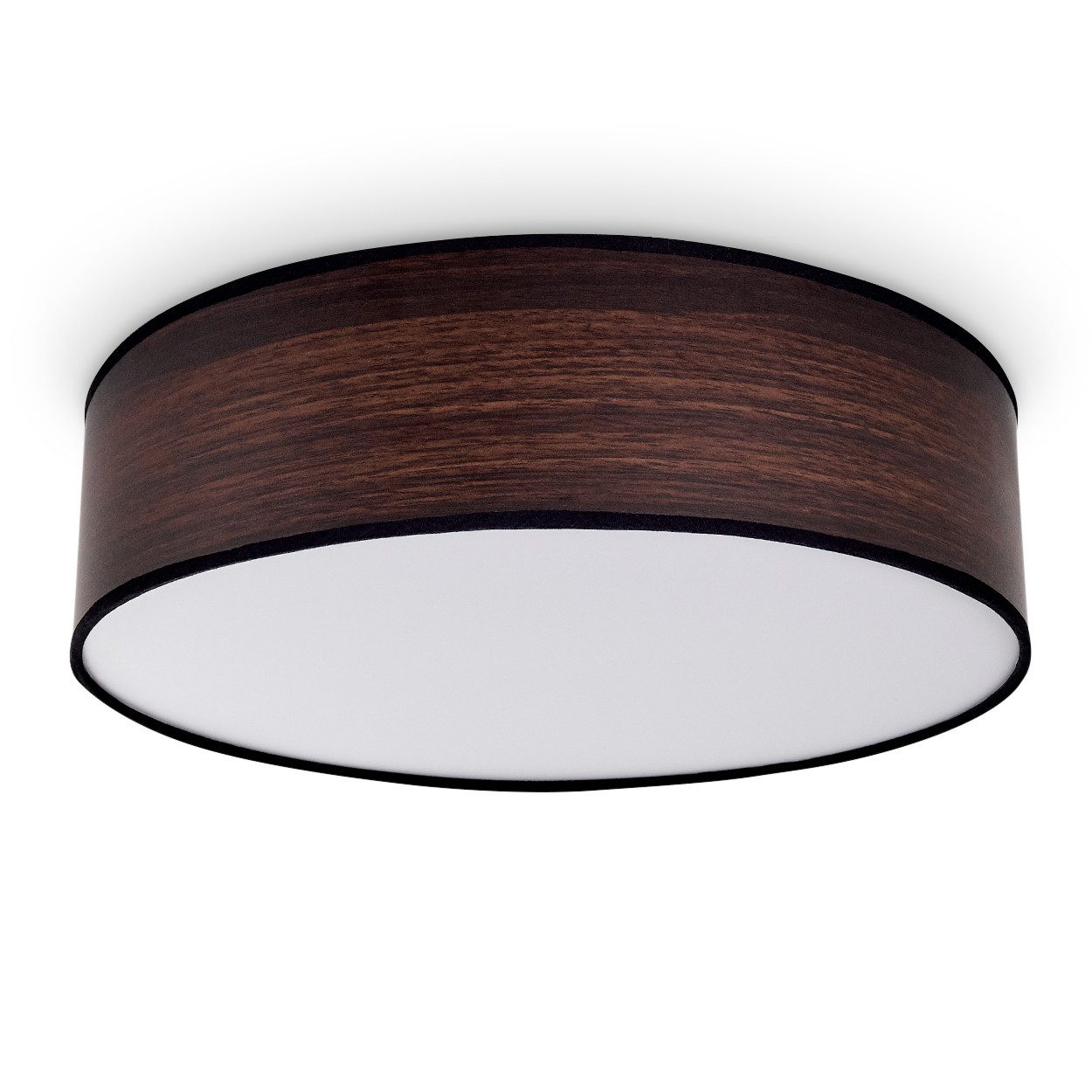 hofstein Deckenleuchte »Aggius« runde Deckenlampe aus Kunststoff/Textil, We günstig online kaufen