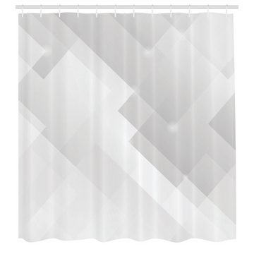 Abakuhaus Duschvorhang Moderner Digitaldruck mit 12 Haken auf Stoff Wasser Resistent Breite 175 cm, Höhe 180 cm, Abstrakt Perspektive Stripes