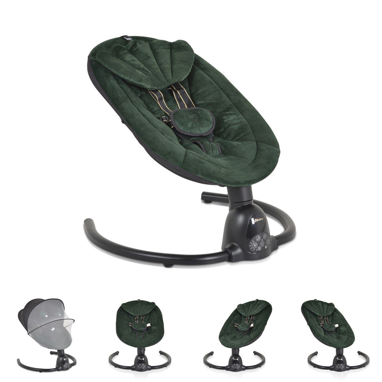 Moni Babywippe Babywippe Clarissa elektrisch, Moskitonetz günstig online kaufen