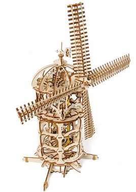UGEARS 3D-Puzzle UGEARS Holz 3D-Puzzle Modellbausatz WINDMÜHLE - Tower Windmill, 585 Puzzleteile
