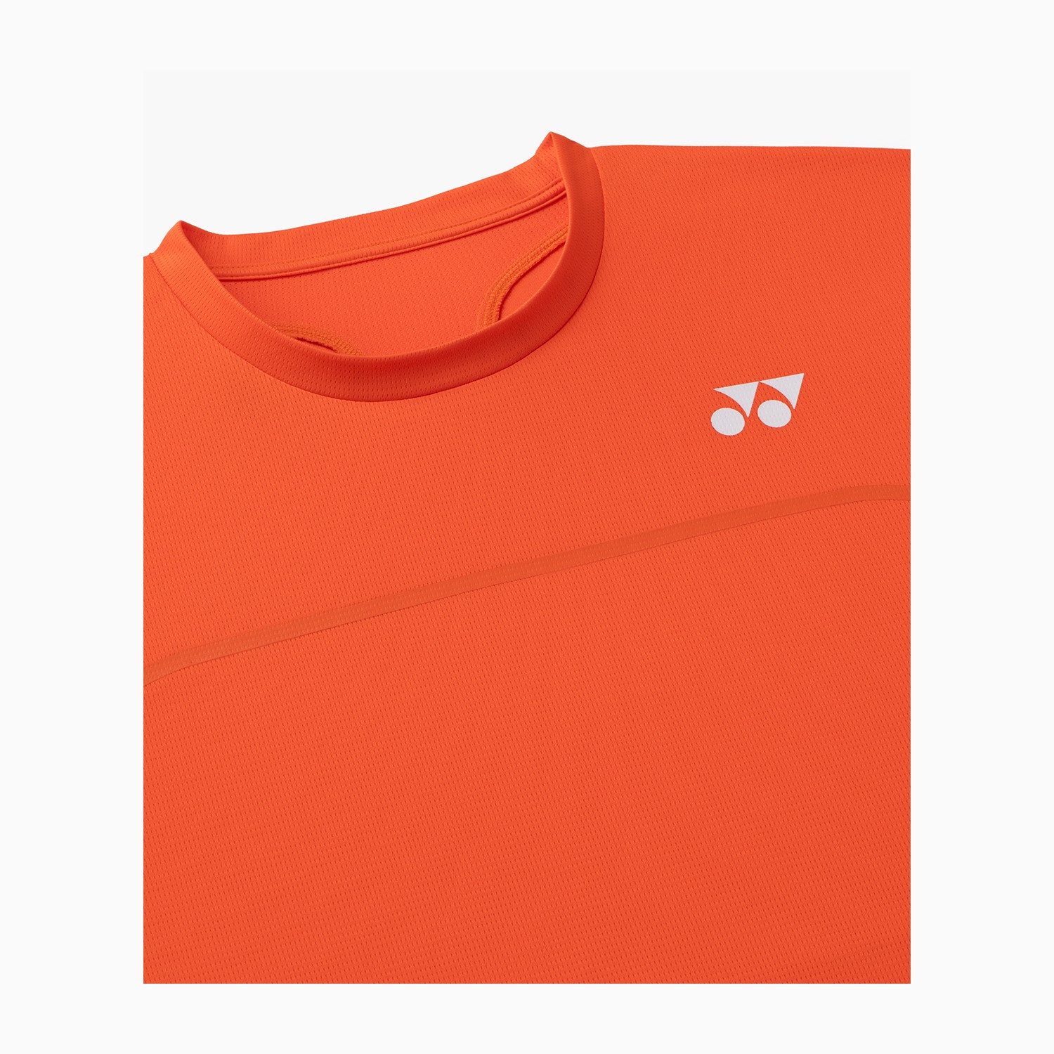 Yonex T-Shirt Crew Neck Practice 10728 (100% Polyester) 2026 orange Herren