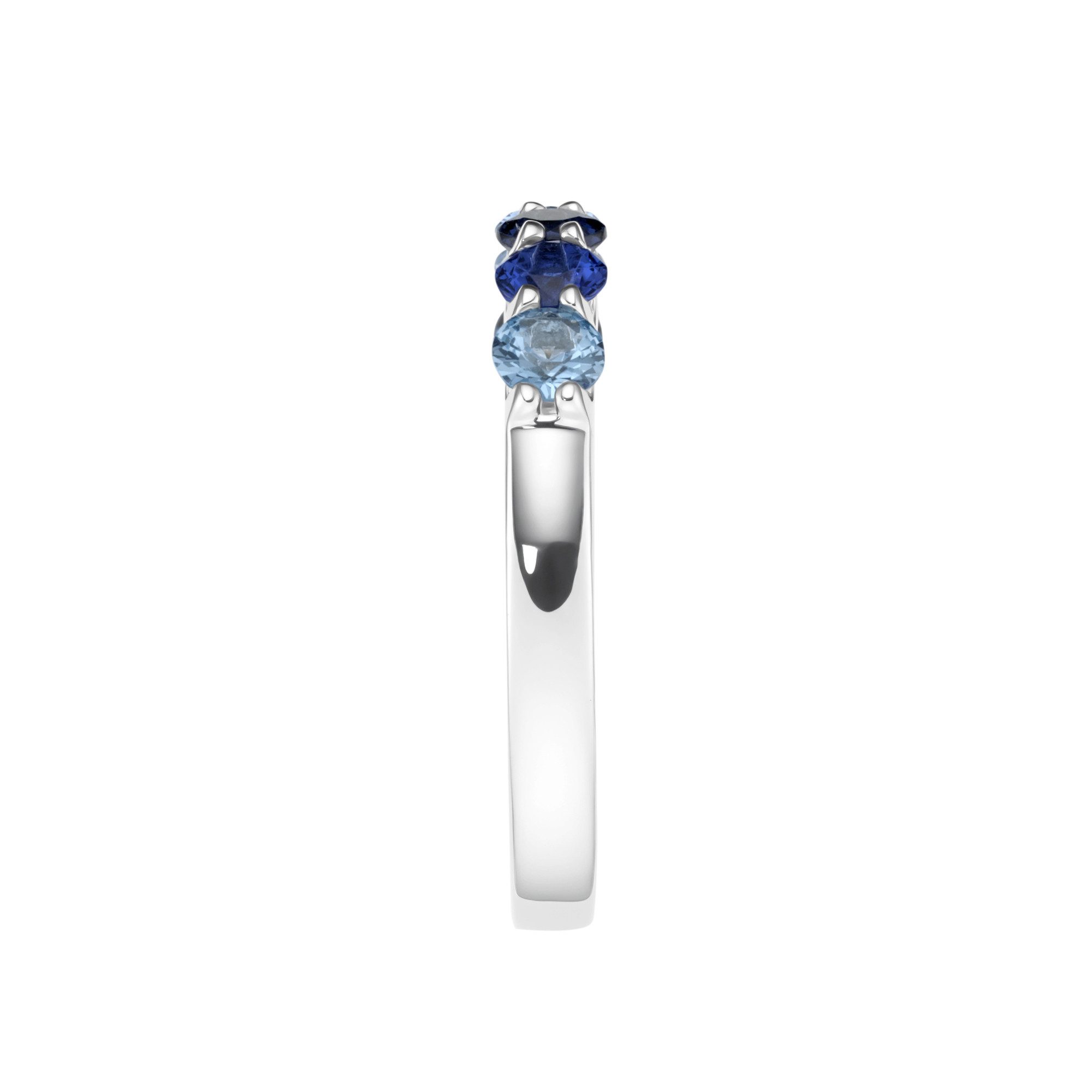 GIORGIO MARTELLO MILANO Silberring mit Spinellen und Kristallsteinen, Silber 925