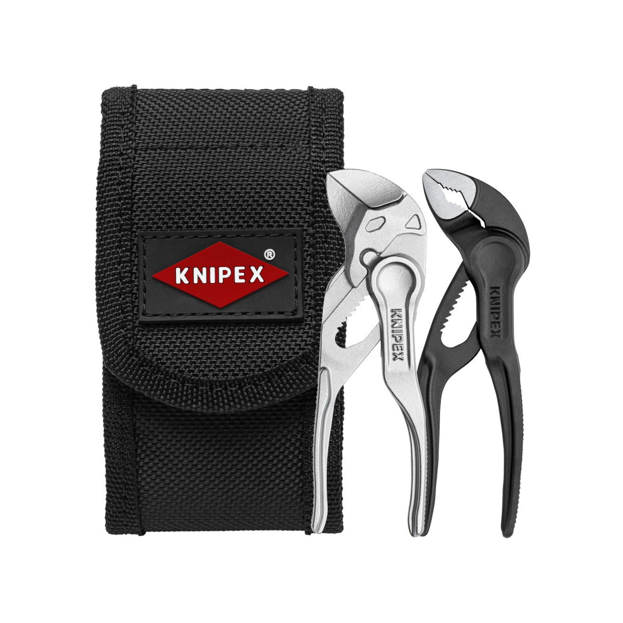Knipex Zangenset KNIPEX 00 20 72 V04 XS Mini-Zangenset XS 1 x 87 00 100, 1 x 86 04 100