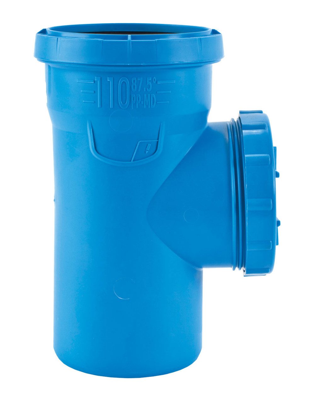 Marley Deutschland GmbH HT-Rohr Marley Reinigungsrohr dBlue DN 110 schalldämmend