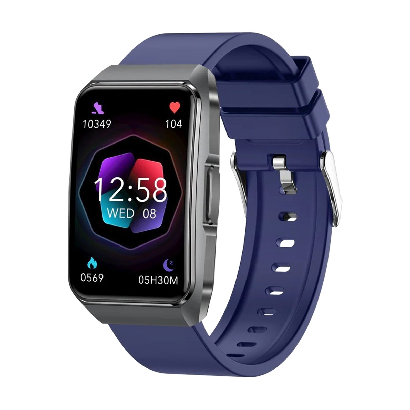 Knauermann Neo 2 Band Gesundheitsuhr mit SOS & Telefonfunktion Smartwatch, Bluetooth