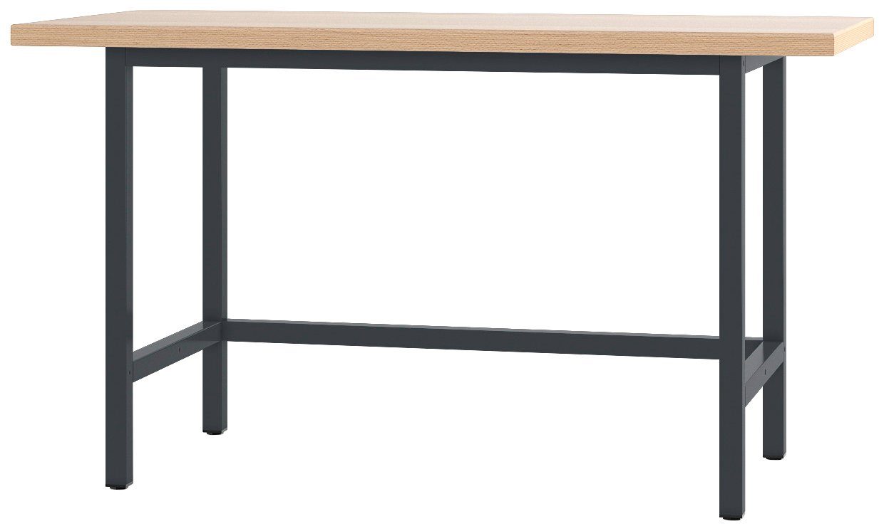 PADOR Werkbank 21 WT, L/T/H: 150x70x85,5 cm anthrazit | Werkbänke