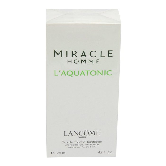 LANCOME Eau de Toilette Lancome Miracle Homme L'Aquatonic 125 ml Eau de Toilette Spray