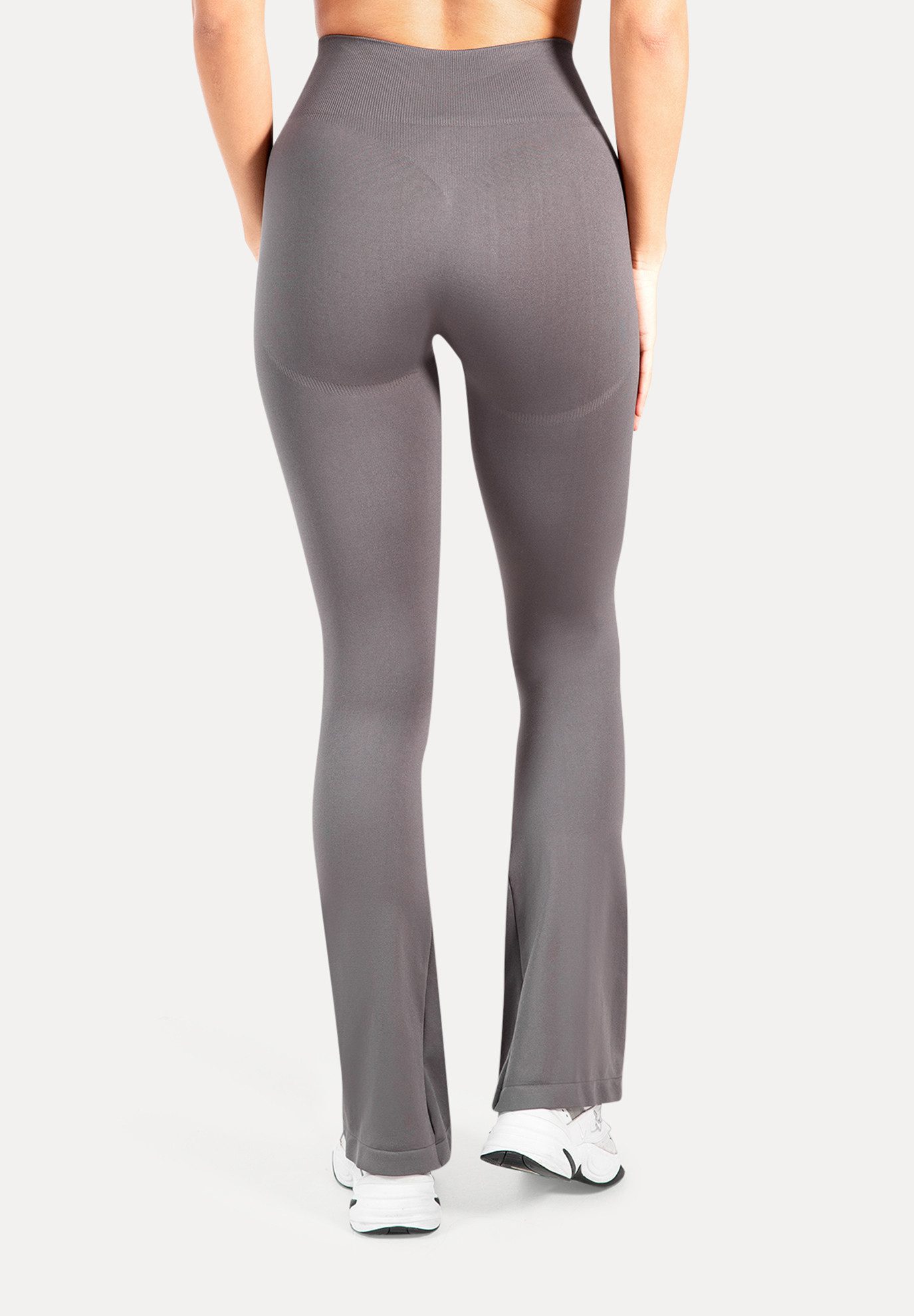 Smilodox Schlaghose Schlagleggings Oriana, High Waist, Sportleggings für Gym & Alltag Ausgestelltem Bein Schlaghose maximale Bewegungsfreiheit Sport Alltag