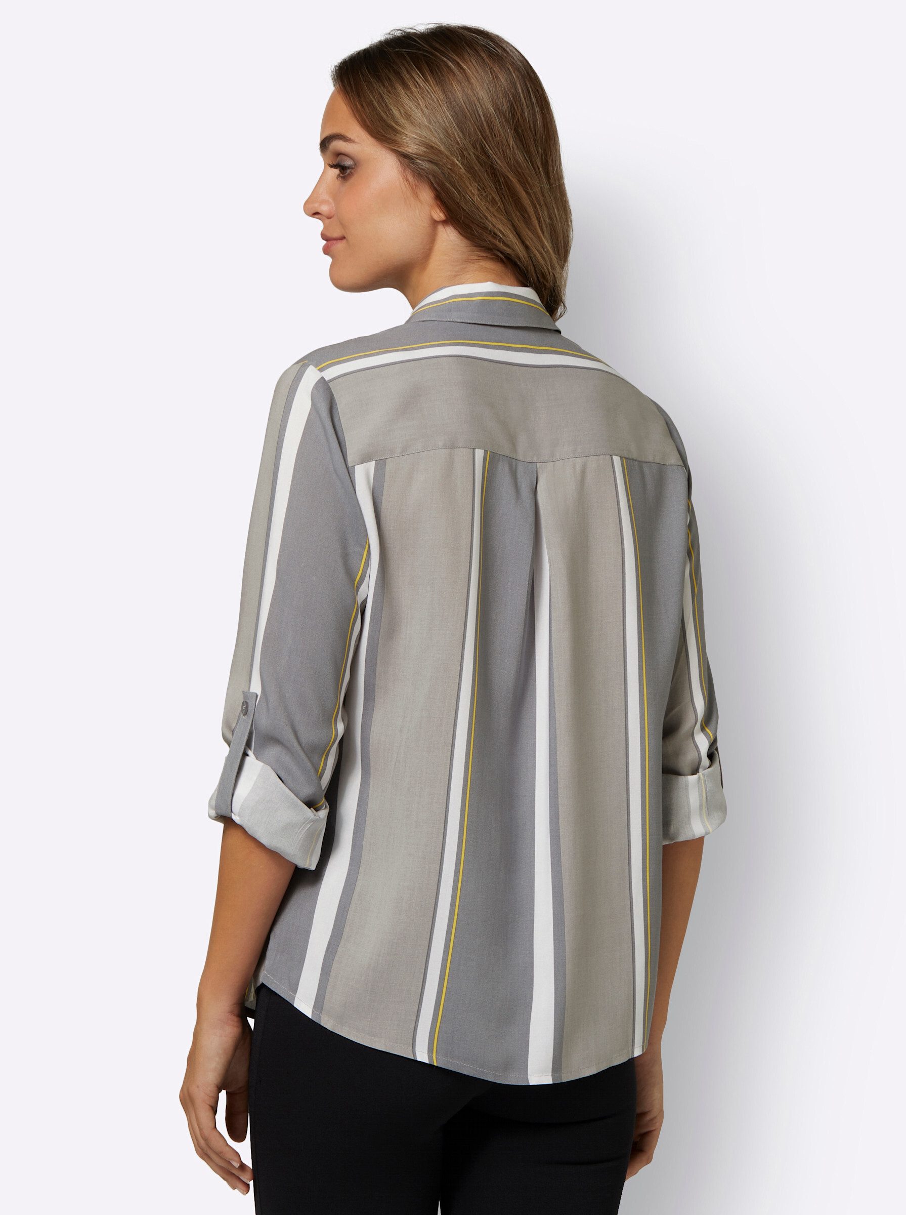 Sieh an! Klassische Bluse Hemdbluse günstig online kaufen