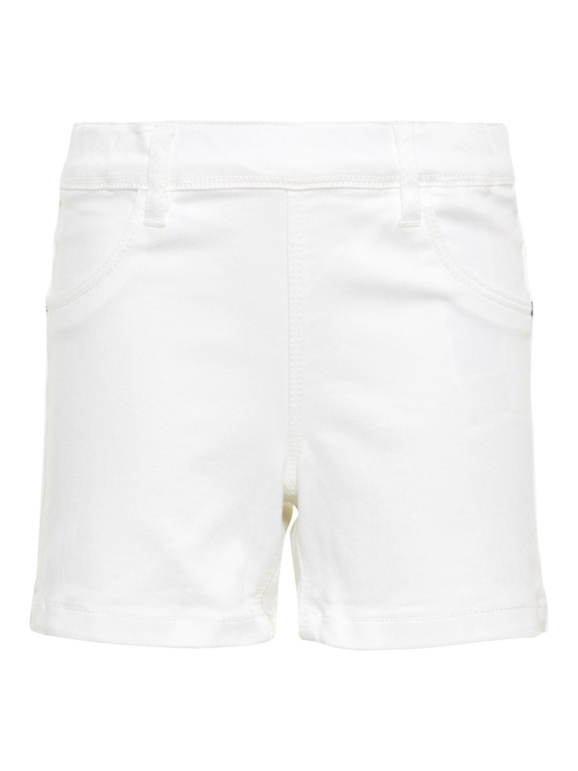 Name It Chinoshorts Name It Mädchen Pull-on-Shorts in Slim Fit weiß