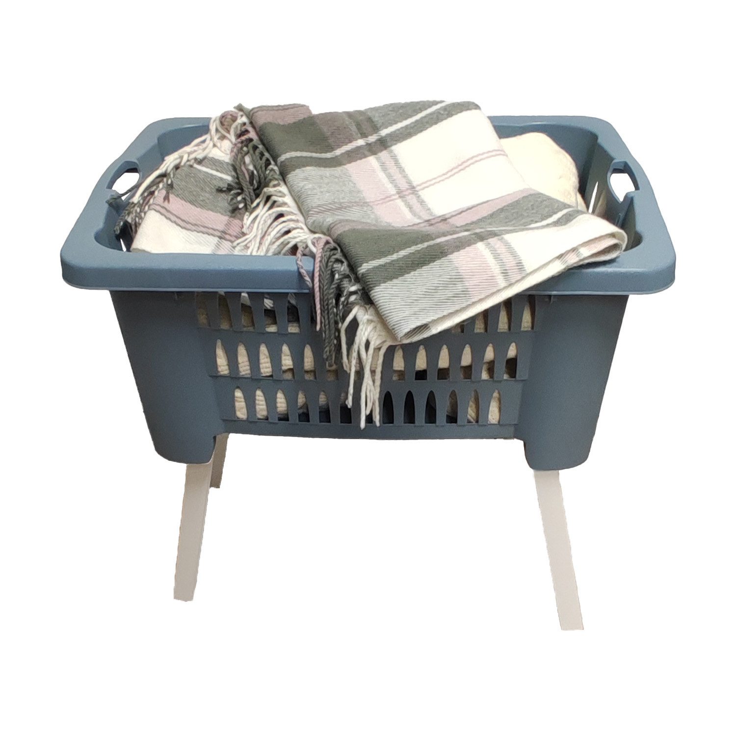 varivendo Wäschekorb Wäschekorb mit Beinen Taupe günstig online kaufen
