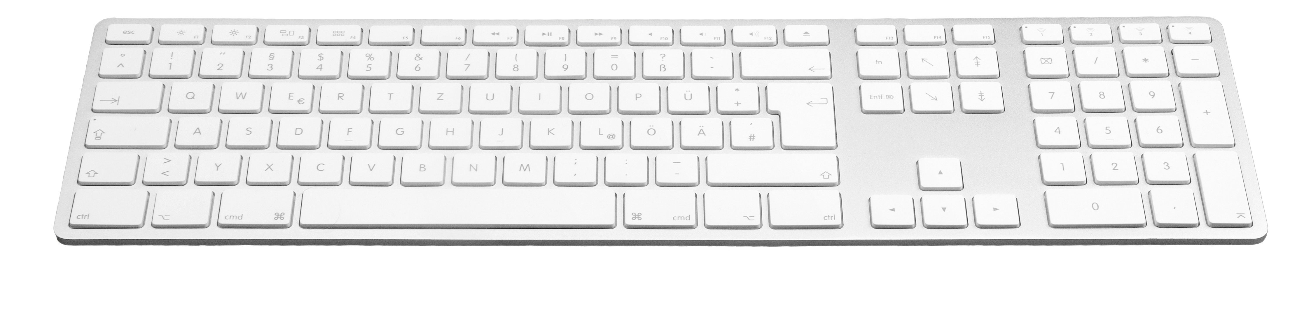 FK418BTSQ-DE QWERTZ-Layout Wireless-Tastatur