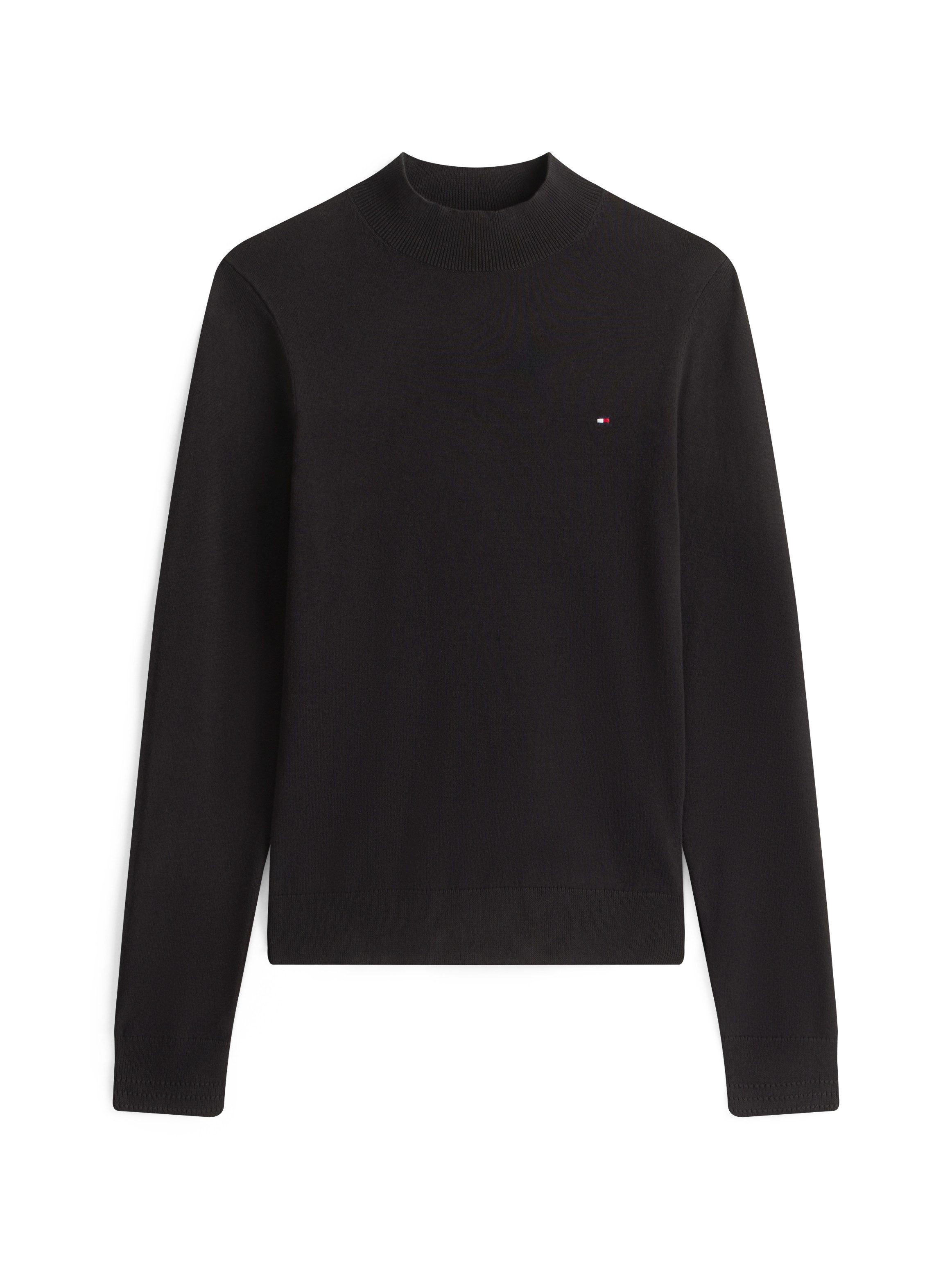 Strickpullover CO JERSEY FINE GG MOCK-NK LS SWT