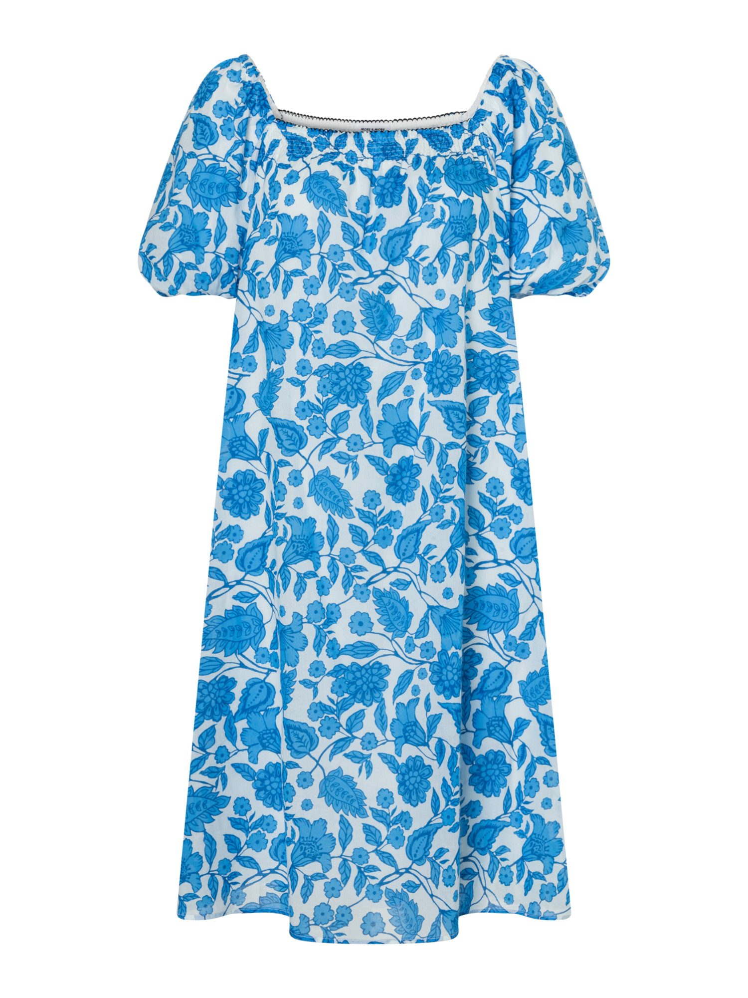 MORE&MORE A-Linien-Kleid kurzes A-Linien-Kleid mit sommerlichem Print