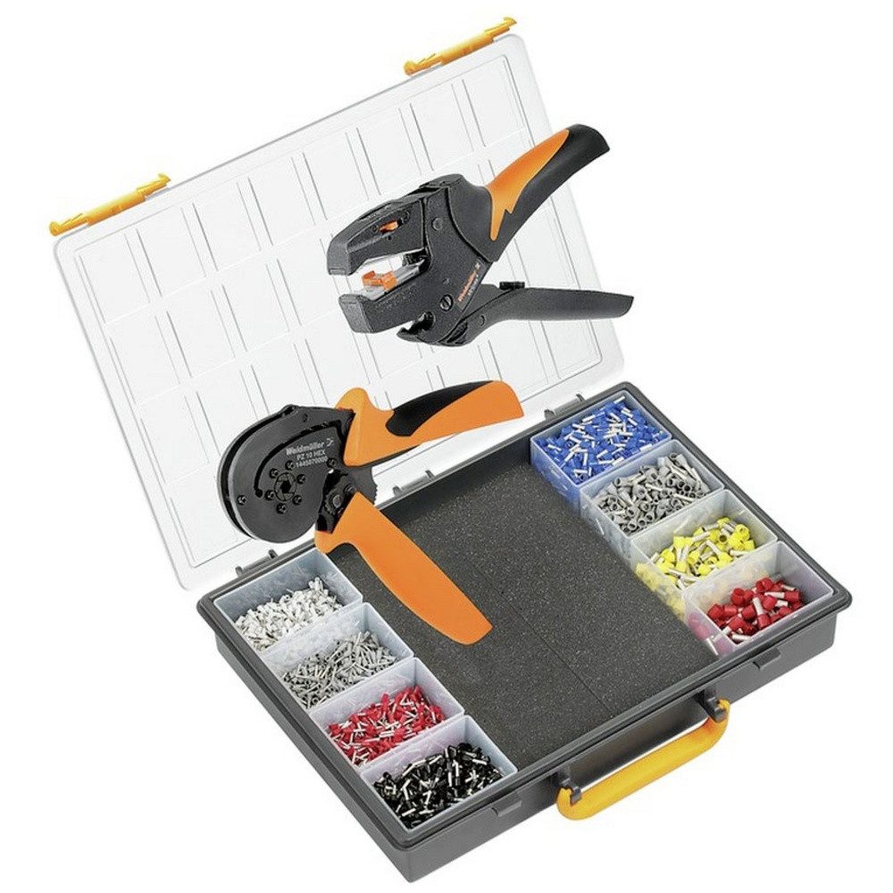 Weidmüller Crimpzange Weidmüller CRIMPSET PZ 10 HEX 1542250000 Crimp-Set 0.14 bis 10 mm²