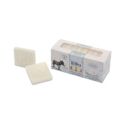 Handseife Mini Seife Hotelseife Eselsmilchseife 10x22,5 g, 10-tlg., wohlriechend, reinigt Ihre Haut