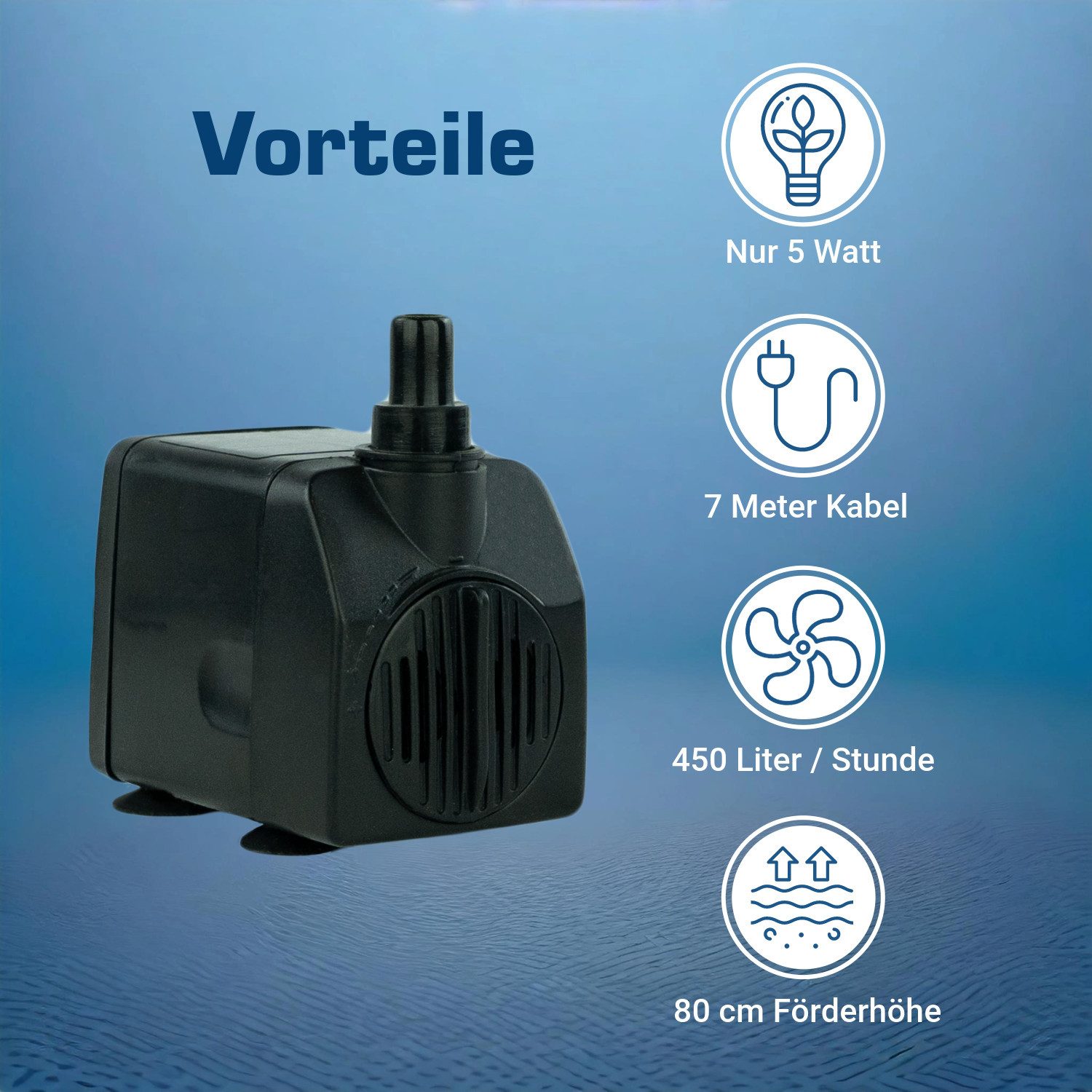KERRY Springbrunnenpumpe Wasserspiel-Pumpe 12 V – günstig online kaufen