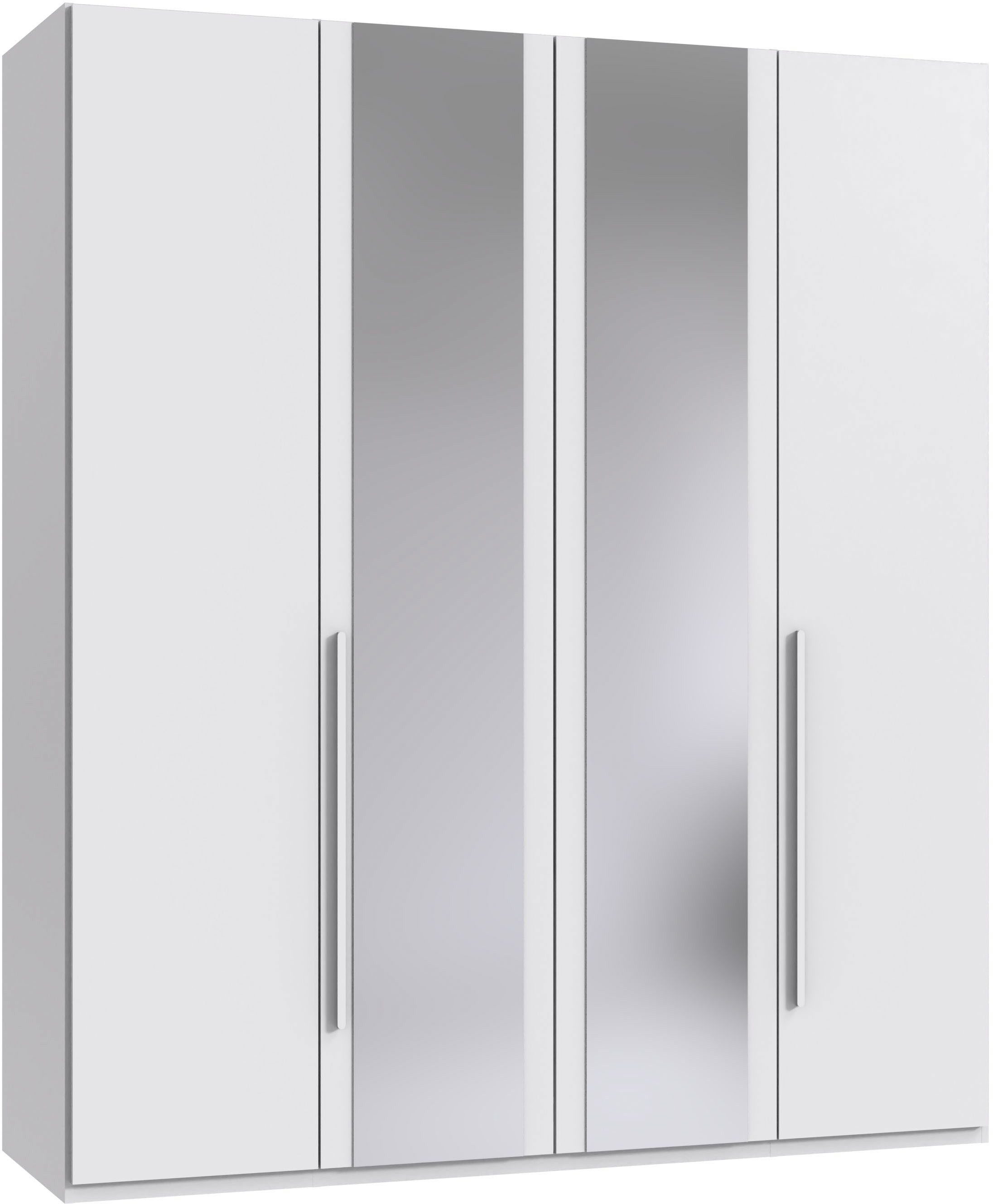 Wimex Drehtürenschrank London in den Breiten 180cm, 225cm und 270cm erhältlich, inkl. Spiegel Kleiderschrank wahlweise mit Basic- o. Premium-Ausstattung erhältlich
