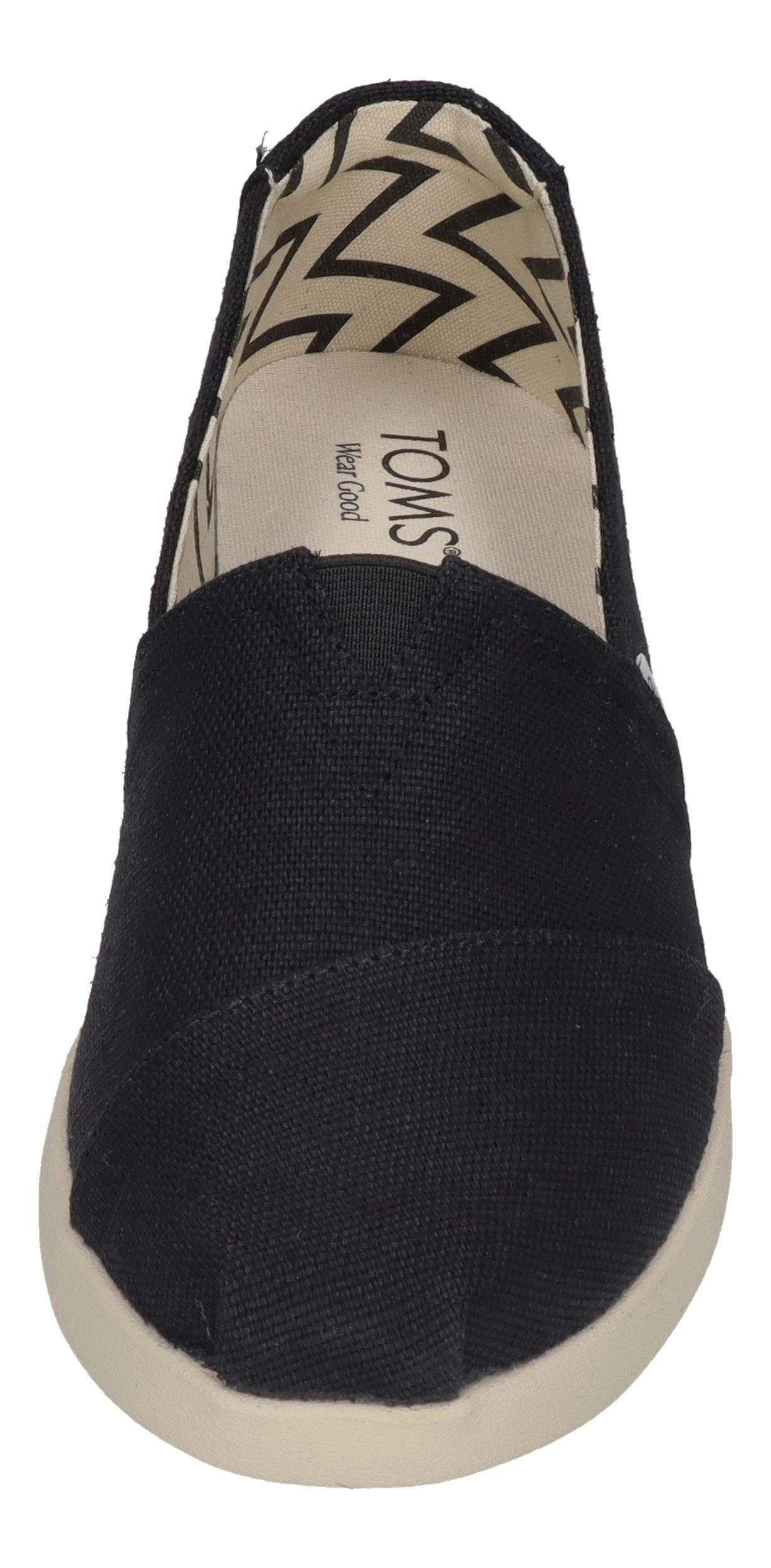 TOMS ALPARGATA PLUS Espadrille Black Heritage