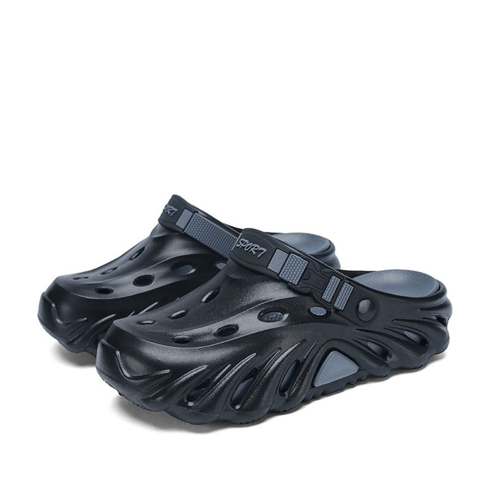 HUSK'SWARE Atmungsaktive Gartenpantoletten mit Fersenriemen Clog (Rutschfeste Sohle aus EVA-Material, Einfach zu reinigen) Weiches & flexibles EVA-Material Rutschfeste Sohle