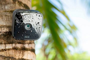 Amazon Blink Outdoor-Kamera (WLAN (Wi-Fi), inkl. Sync Module 2, USB-Kabel und Netzteil, kabellose, witterungsbeständige HD-Überwachungskamera)