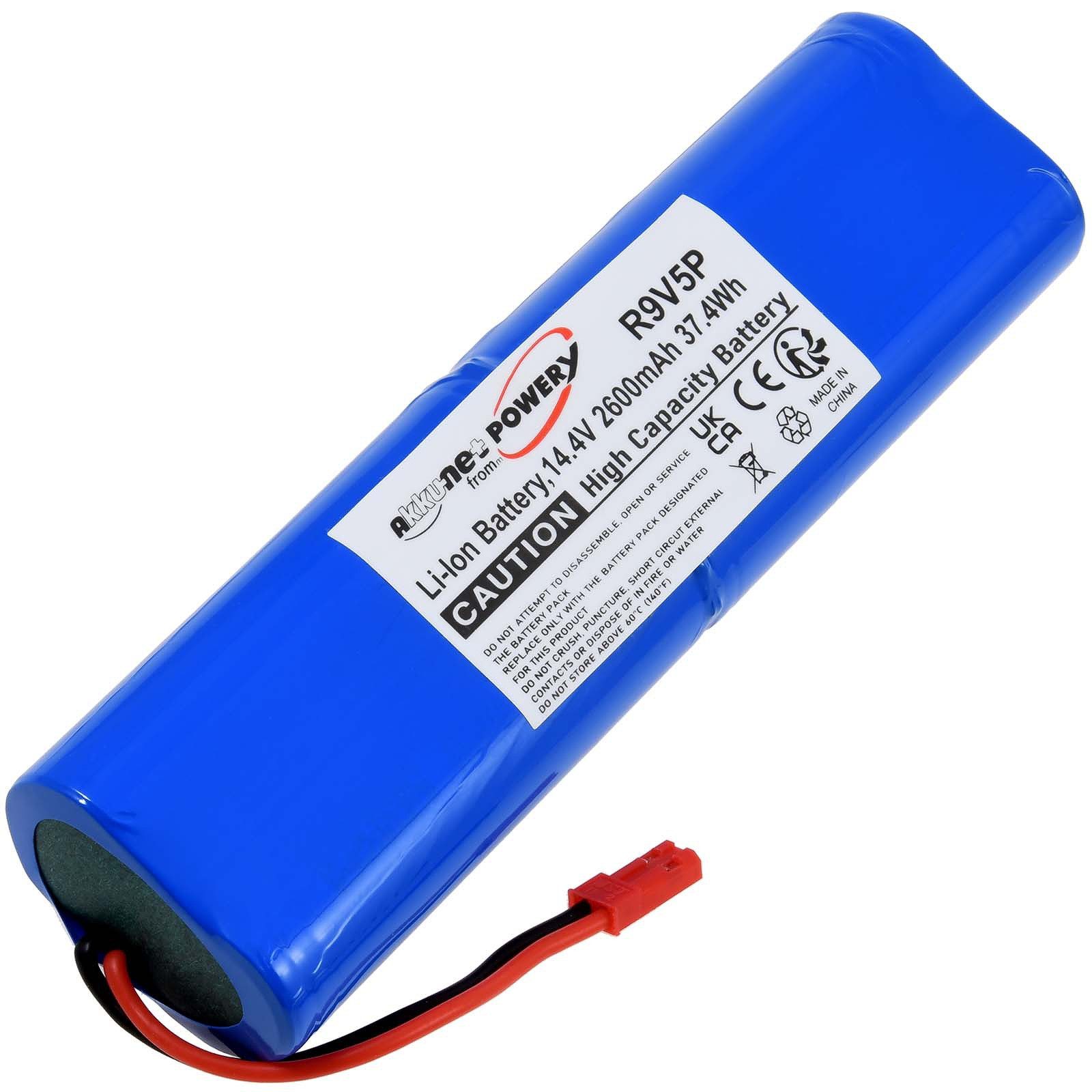 Powery Akku für Saugroboter iLife V5s Pro, iLife V8s Akku 2600 mAh (14.4 V)
