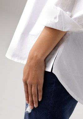 Aniston CASUAL Longbluse mit kurzen Seitenschlitzen