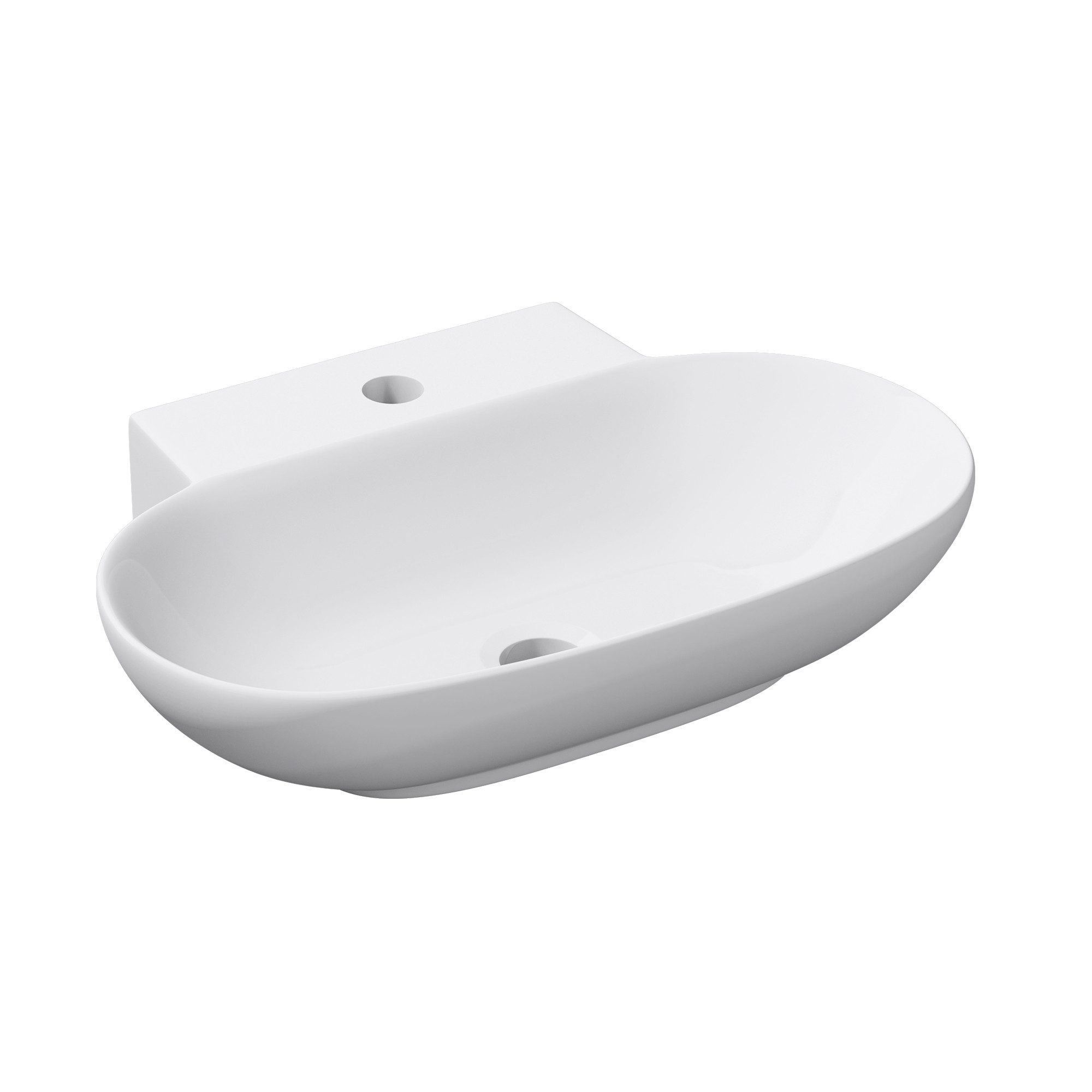 doporro Раковини keramik Aufsatzwaschbecken Badezimmer Waschtisch mit Nano-Schutz