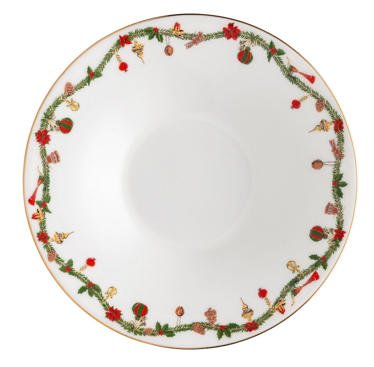 Hutschenreuther Suppenteller Nora Christmas Teller tief 24 cm, Teller Tief
