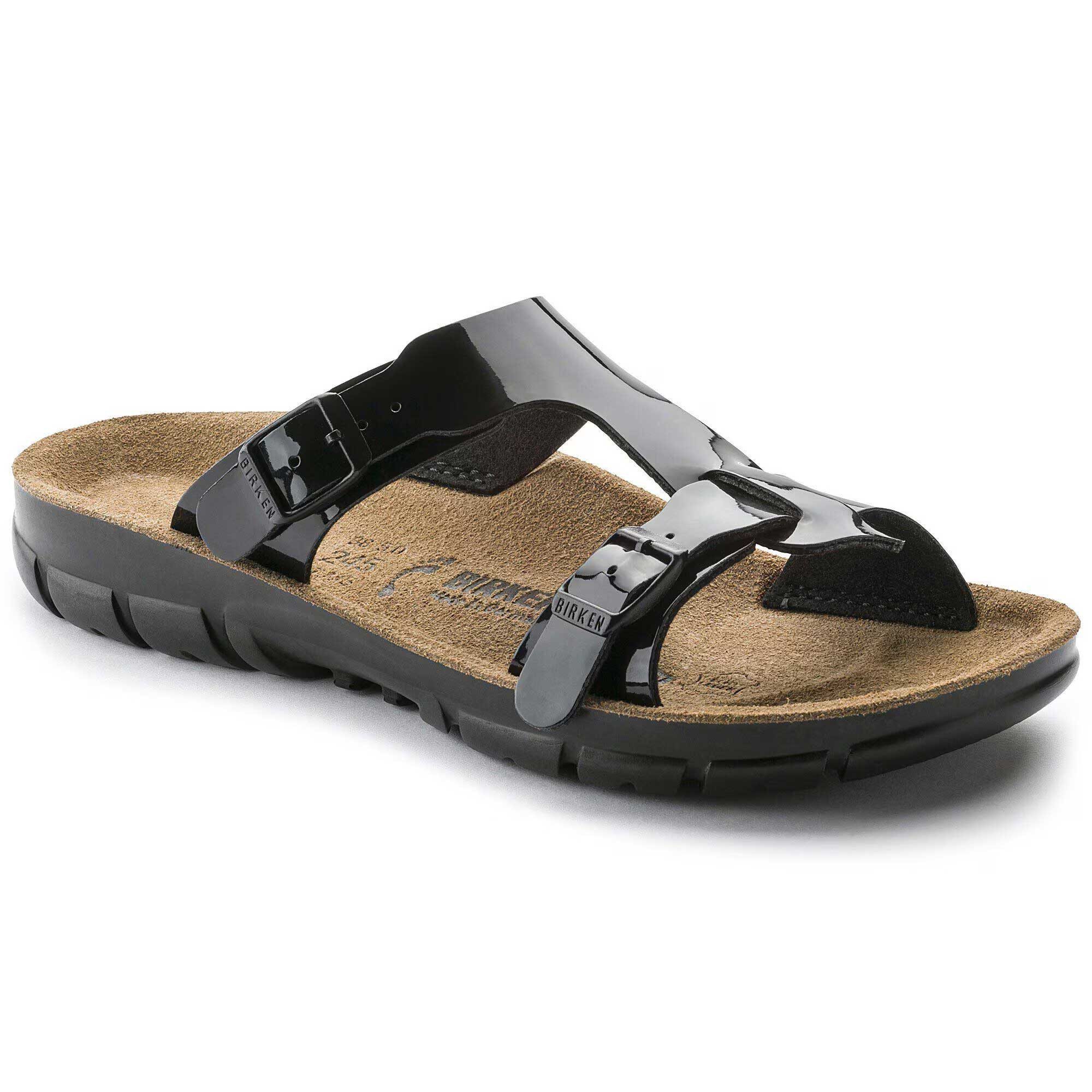 Birkenstock Sandalen Damen Sommer - Sofia - Anatomisches Kork-Latex-Fußbett - Sandale Flache Sandaletten mit modischer T-Spange und verstellbaren Riemen