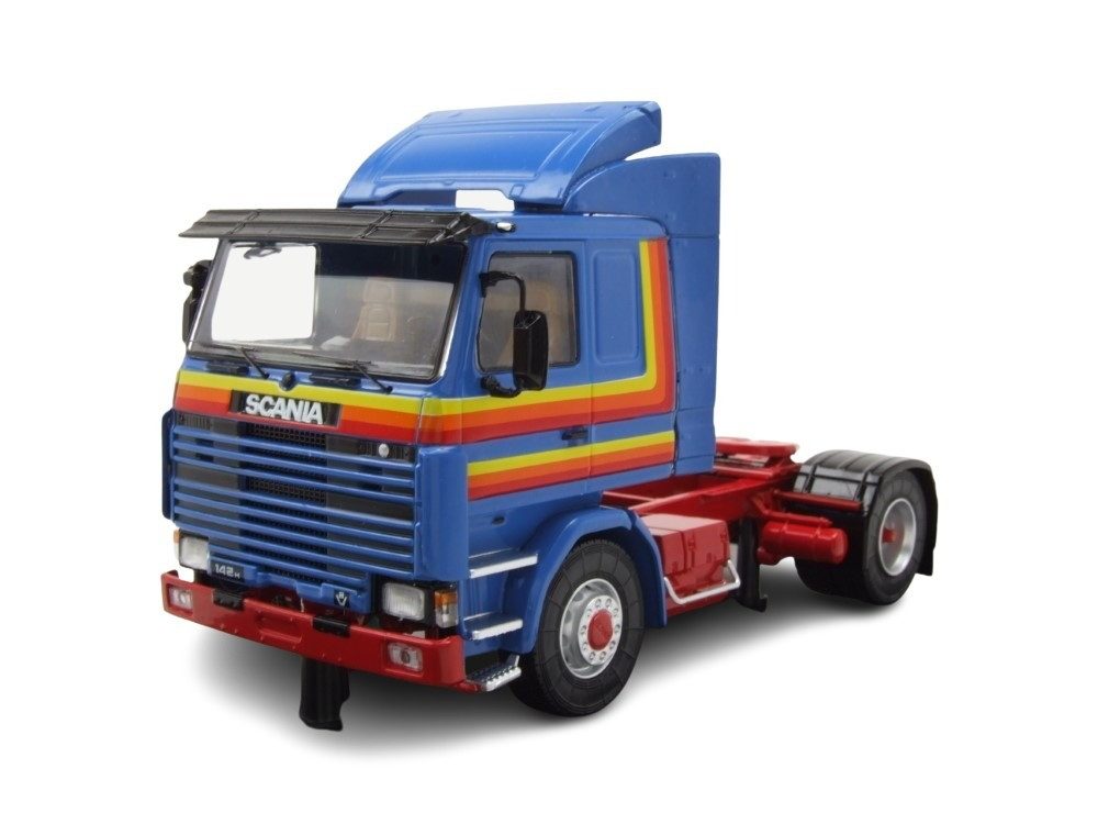 Premium ClassiXXs Modellauto Scania 113 M Zugmaschine 1987 blau, Maßstab 1:43