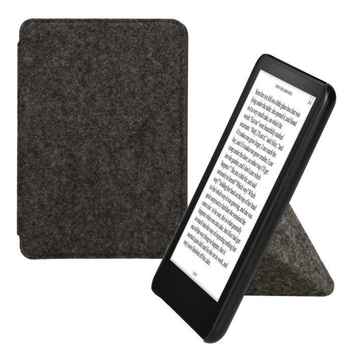 kwmobile E-Reader-Hülle Hülle für Amazon Kindle Paperwhite 11. Generation 2022 eReader Filz Cover