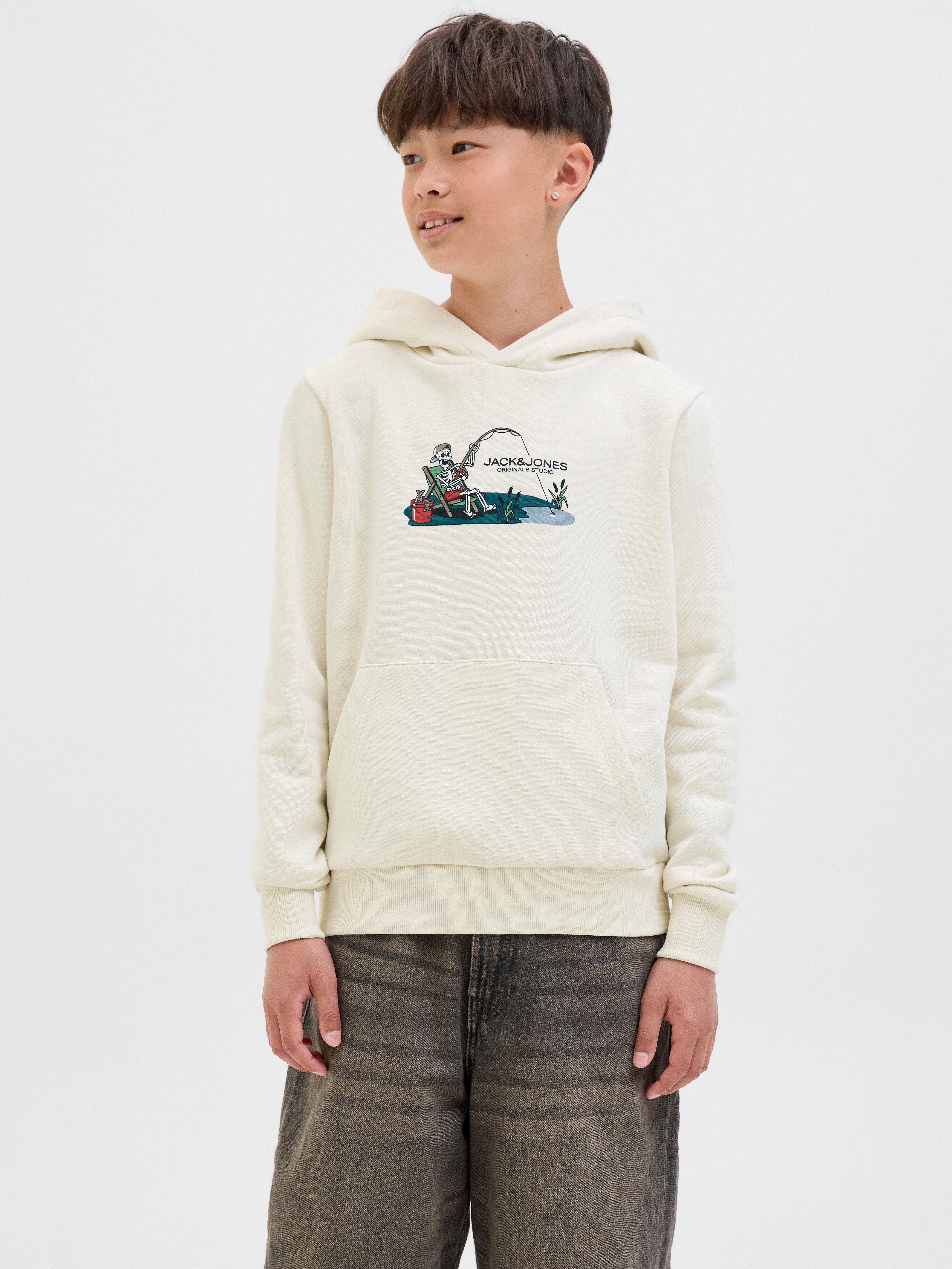 Jack & Jones Junior Kapuzensweatshirt JORSKULL günstig online kaufen