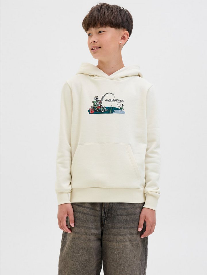 Jack & Jones Junior Kapuzensweatshirt JORSKULL NATURE SWEAT HOOD SN JNR