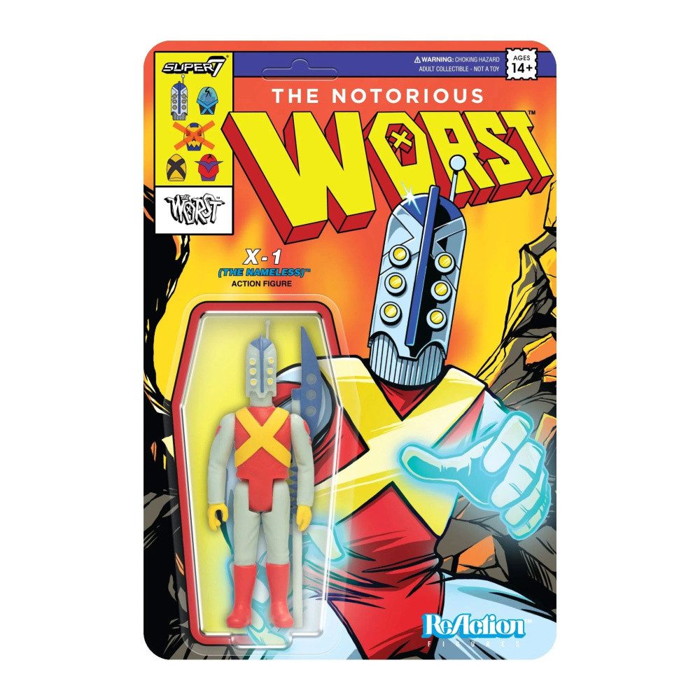Actionfigur The Worst ReAction Actionfigur Wave 05 Mutant Team X1 The Nameless 10