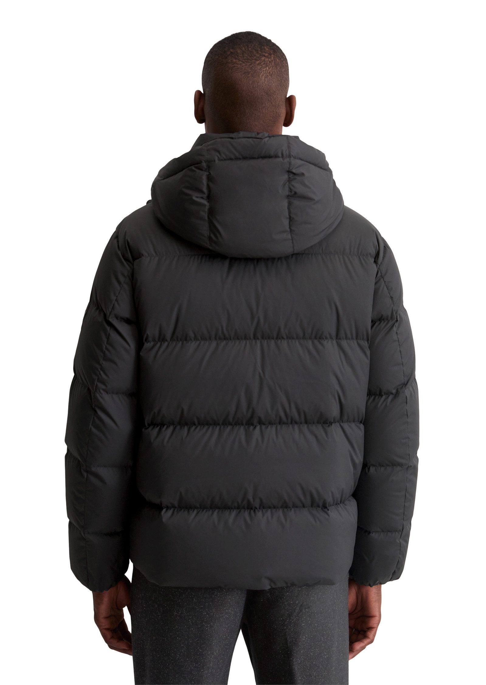 Marc O'Polo Daunenjacke mit 2-Wege-Zipper und abnehmbarer Kapuze günstig online kaufen