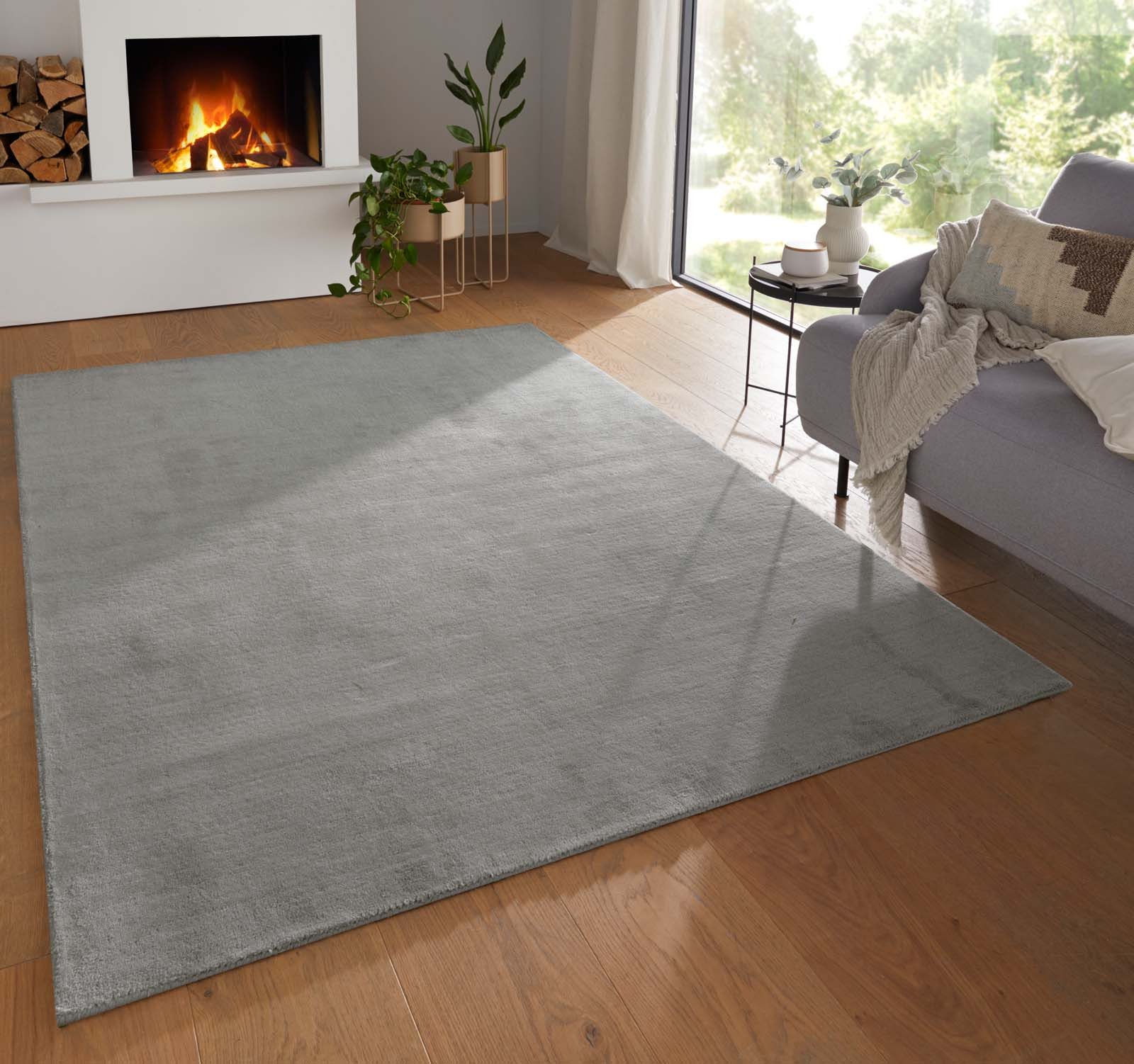 TaraCarpet Wollteppich TaraCarpet Casablanca strapazierfähiger Schurwolltep günstig online kaufen