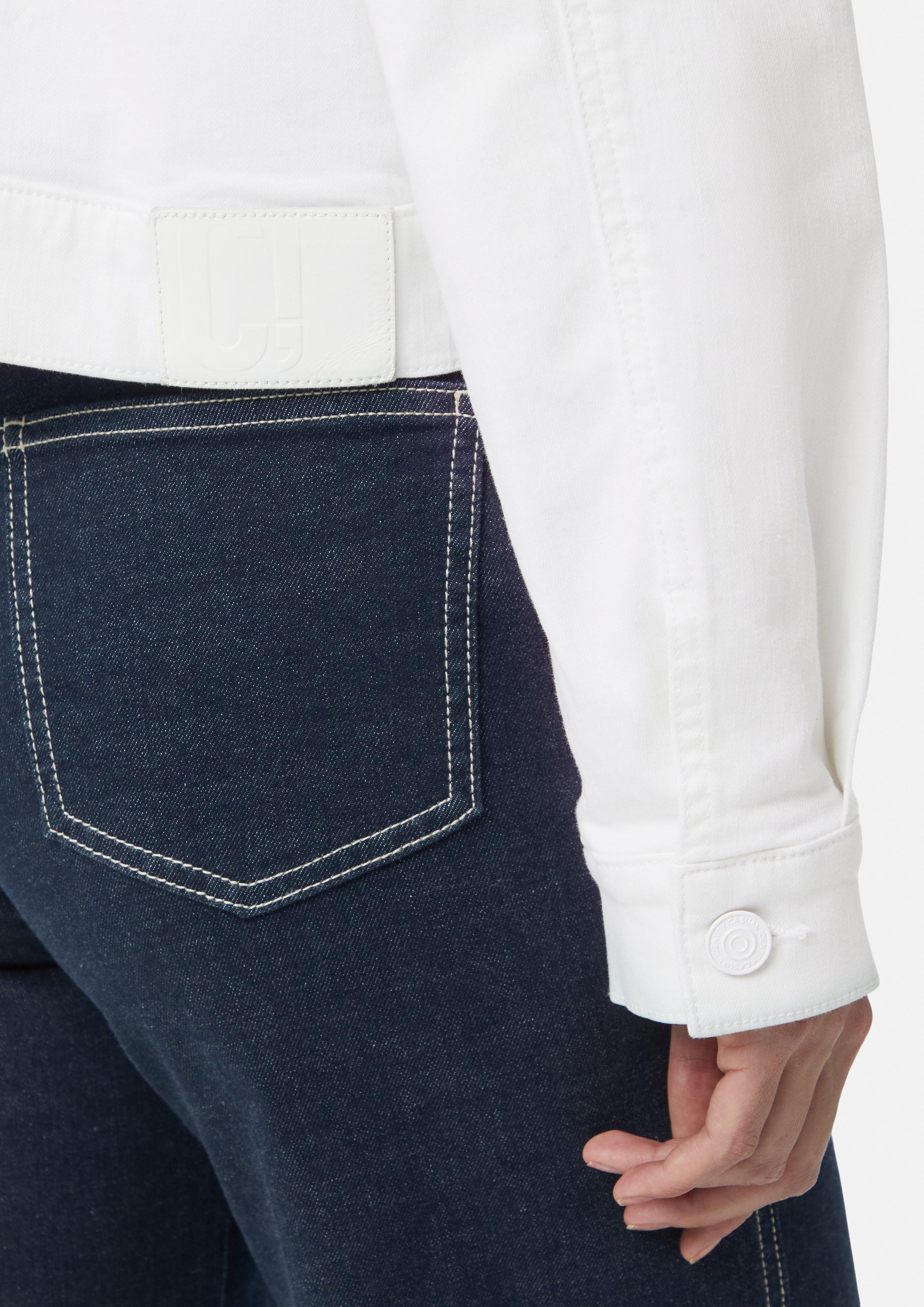 comma casual identity Blusenblazer Verkürzte Jeansjacke günstig online kaufen