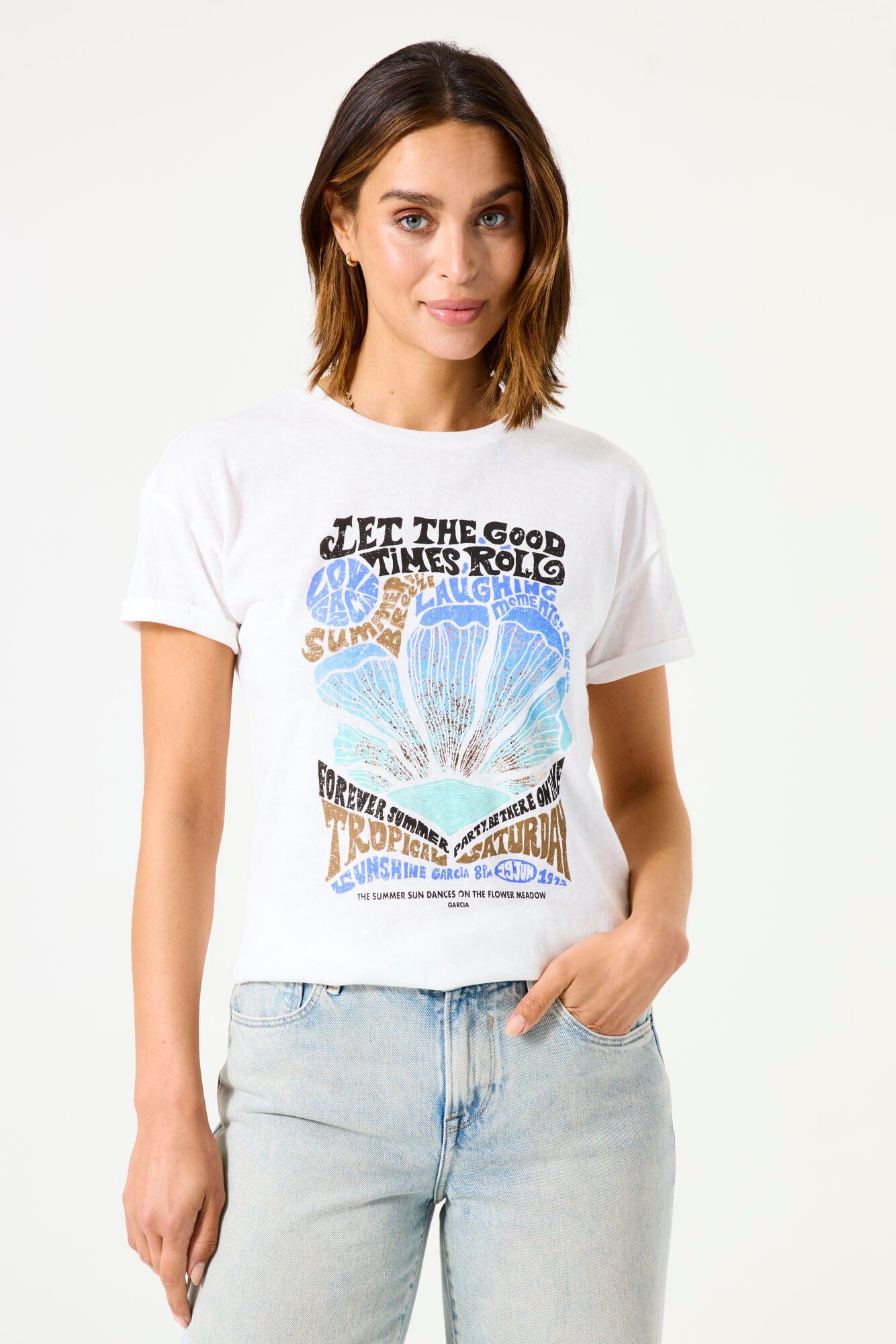 Garcia T-Shirt D50007_ladies T-shirt ss