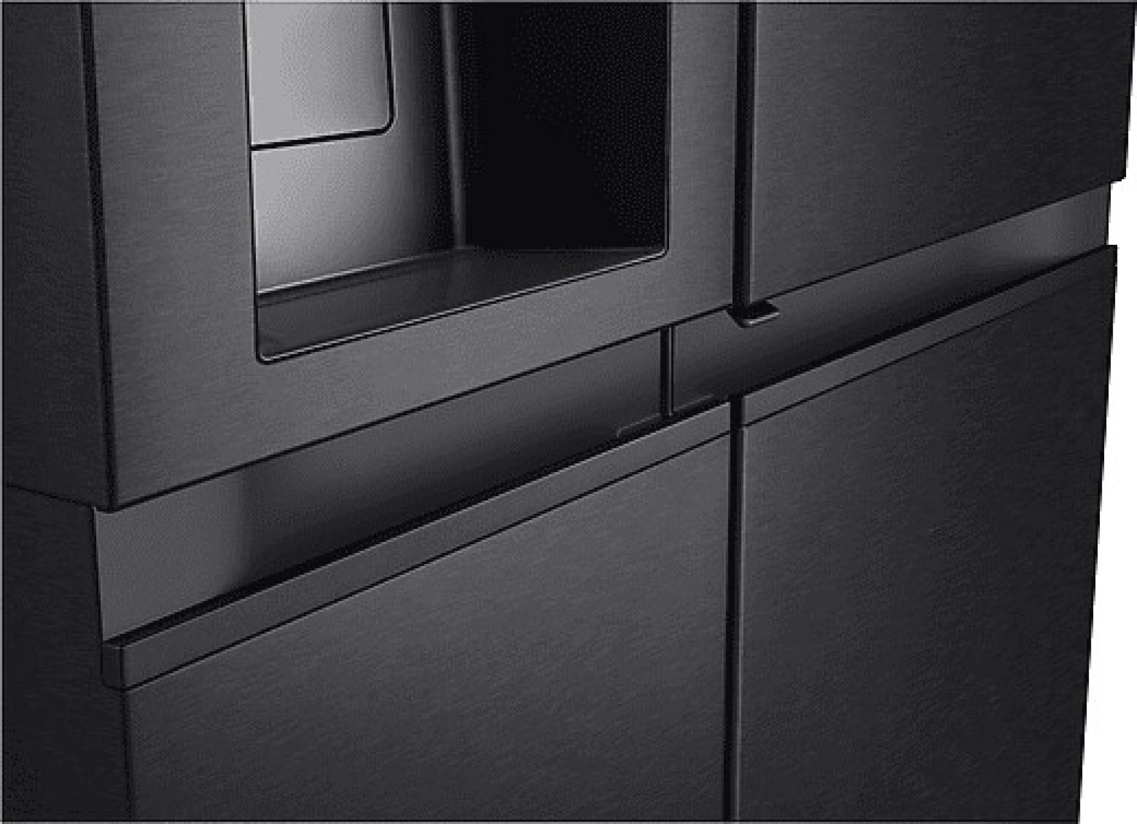 LG Kühl-/Gefrierkombination LG GSJE81EPBD, 179.0 cm hoch, 91.3 cm breit