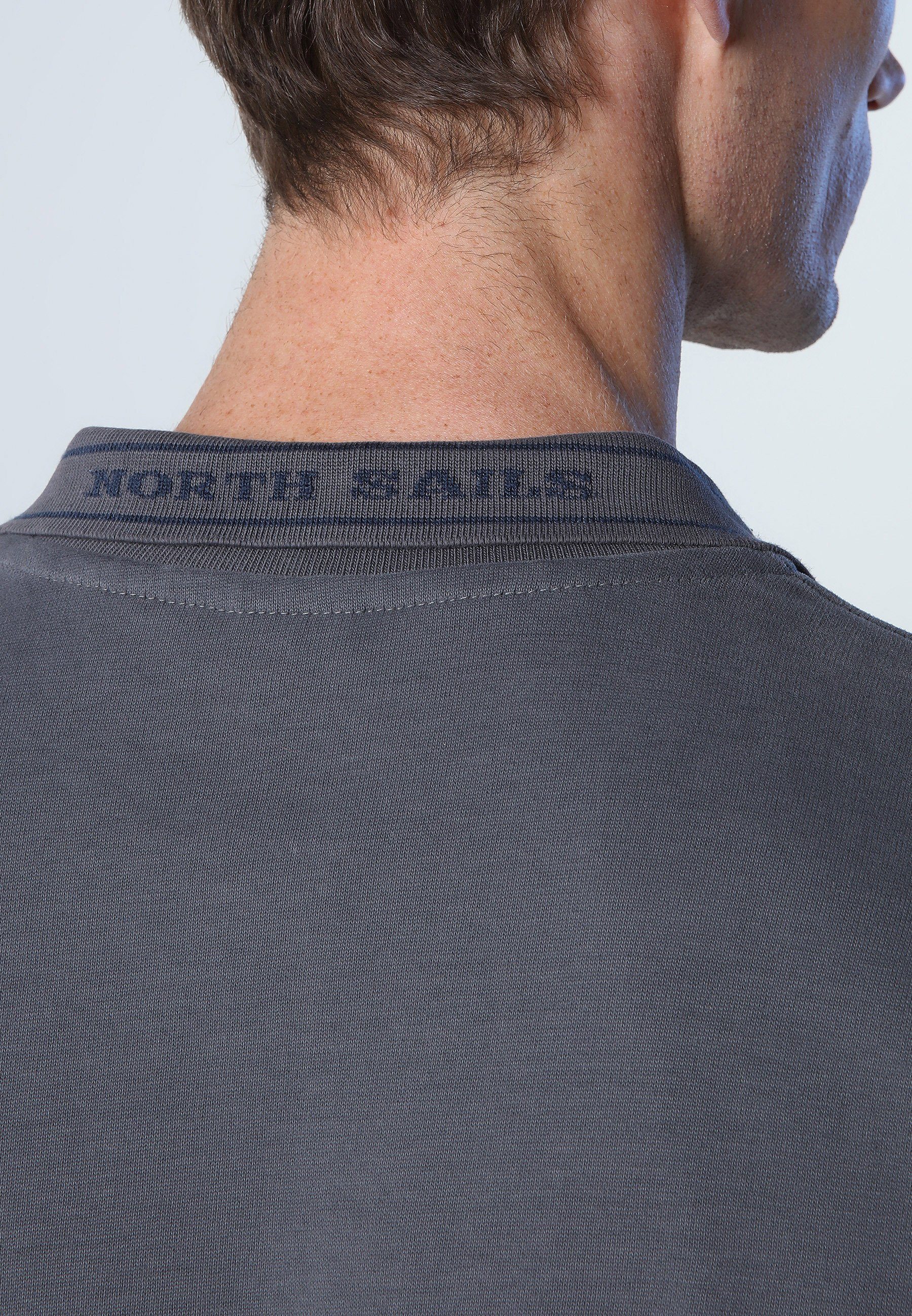 Langarmshirt polo Poloshirt Sails Long-sleeved shirt ASPHALT North